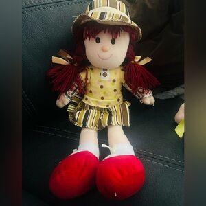 Goffa Collectable International Best Friends Rag Doll Red Hair